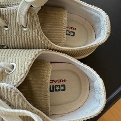 CONVERSE（コンバース） ALL STAR 100 SOFTCORDUROY/ローカットスニーカー/23cm/BEG/コーデュロイ/1SC362の画像