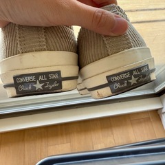 CONVERSE（コンバース） ALL STAR 100 SOFTCORDUROY/ローカットスニーカー/23cm/BEG/コーデュロイ/1SC362の画像