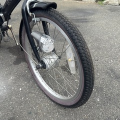 折りたたみ自転車20インチの画像