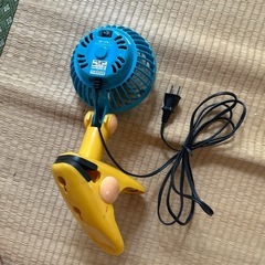 ミニクリップ扇風機の画像