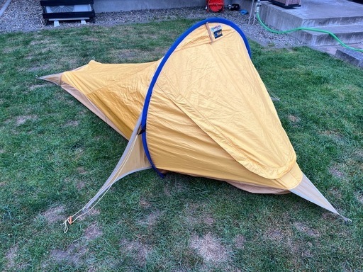 ゴアテックス　山岳用ソロテント　ＩＣＩ石井スポーツ　中古　超軽量　　ツーリングにも最適