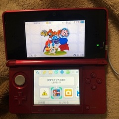 ニンテンドー3DS レッド妖怪ウォッチ真打付きの画像