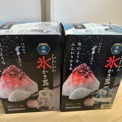 ふわふわ電動かき氷器の画像