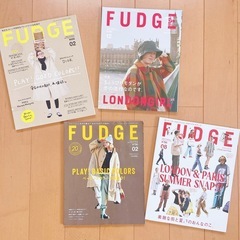 FUDGE ファッジ 雑誌 ファッション誌 13冊セット フランス パリ イギリス ロンドン オシャレ本 の画像