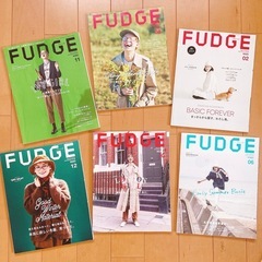 FUDGE ファッジ 雑誌 ファッション誌 13冊セット フランス パリ イギリス ロンドン オシャレ本 の画像