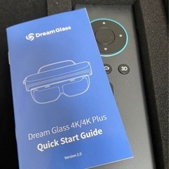 【美品】Dream Glass 4K ARスマートグラス ほぼ未使用の画像