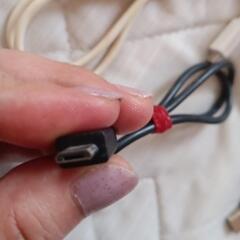 USB typeB 7個　長さ色々の画像