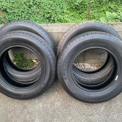 【格安】DUNLOP 未使用LTタイヤ　155/80R14 14インチ　の画像