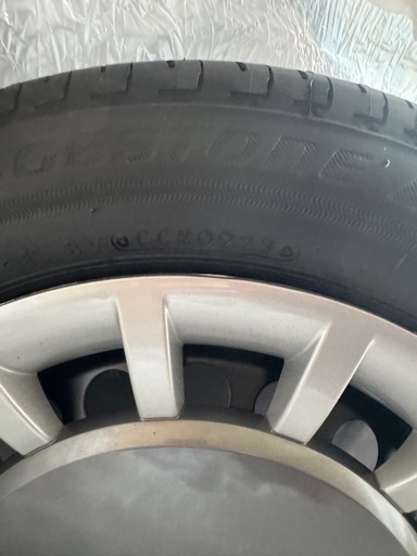 155/65/R14DAIHATSU純正タイヤ2年落ちほぼ未使用品