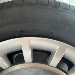 155/65/R14DAIHATSU純正タイヤ2年落ちほぼ未使用品の画像