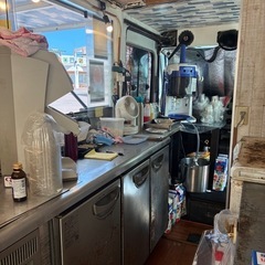 キッチンカー　クイックデリバリー　フードトラック　装備品・付属品多数！の画像
