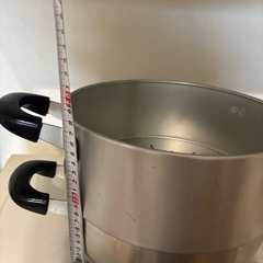 蒸し器大きめの画像