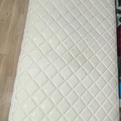 シングルベッド　マットレス付きの画像