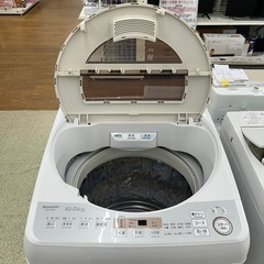 リユースのサカイ東金店 SHARP 洗濯機 10kg 19年製 ※右側キズあり TJ13718の画像