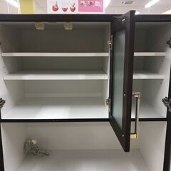 ［ジャングルジャングル広陵店］家具　キッチンボード　ブラウン　☆ジモティー特別価格☆の画像