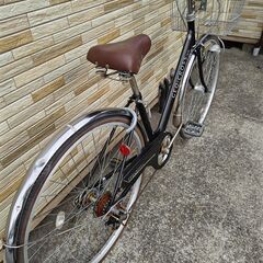 中古自転車 6段変速 27インチ LEDオートライト 軽整備済み 防犯登録対応 町田市 相模原市 MM808の画像