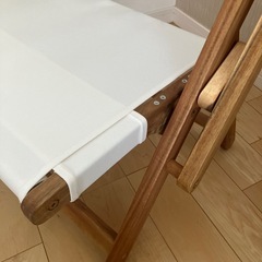 アウトドア　キャンプ　チェア　ローチェア　帆布素材　の画像