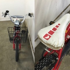 A-19 △ v 岐阜発/ LOUIS GARNEAU/ ルイガノ/ 子供用自転車/ 16インチ/ 変速なし/ サドルひび割れあり/ 現状品/ R7.6/22 △の画像