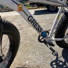 スノーバイク26インチ自転車7速動作品の画像