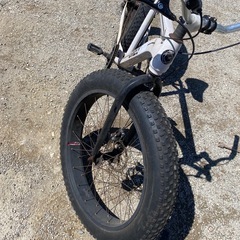 スノーバイク26インチ自転車7速動作品の画像