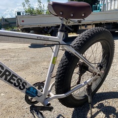 スノーバイク26インチ自転車7速動作品の画像
