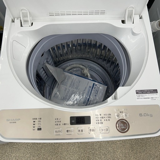 リユースのサカイ東金店 SHARP 洗濯機 21年製 6kg TJ13720 リユースのサカイ東金店 SHARP 洗濯機 21年製 6kg TJ13720