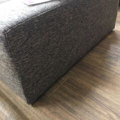 ［ジャングルジャングル広陵店］家具　ソファー　2人用　グレー　クッション付き　☆ジモティー特別価格☆の画像