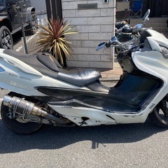 エンジン始動OK自賠責9年8月まで！CJ46A スカイウェイブ250　　スマートキー　ベースの画像
