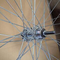 自転車　ベルト用ホイール27 1-3/8  37-630の画像