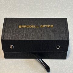 【新品未使用】BRADDELL OPTICS メガネケース 二段式収納。の画像