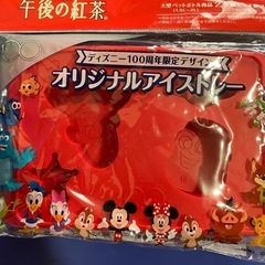 ディズニー100周年　オリジナルアイストレー　ウッディ&バズ　午後の紅茶　キリンの画像