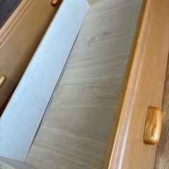 木製ローチェスト　使用感ありの画像