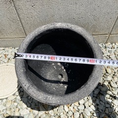 鉢植え 植木鉢 陶器 グレー おしゃれ  観葉植物 ガーデニング  の画像