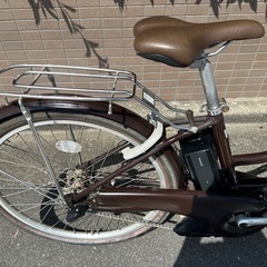 サマーSALE🈹新基準 ブリヂストン　デリーシェ　8.7Ah リチウム 電動自転車 中古　5899の画像