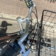 サマーSALE🈹新基準 ブリヂストン　デリーシェ　8.7Ah リチウム 電動自転車 中古　5899の画像