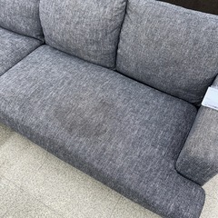 リユースのサカイ東金店 L字ソファー グレー TJ13725の画像