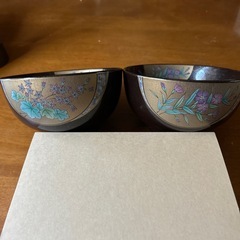 茶碗2個の画像