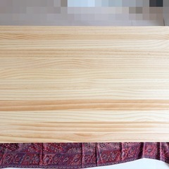 無印良品　パイン材ローテーブルの画像
