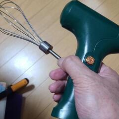 充電式ハンドミキサーの画像