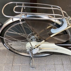 電動自転車 3456 パナソニック リチウムビビDX 24インチ アイボリーの画像