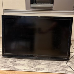 Panasonic 37型テレビ リモコン付きの画像