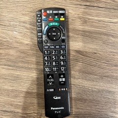 Panasonic 37型テレビ リモコン付きの画像