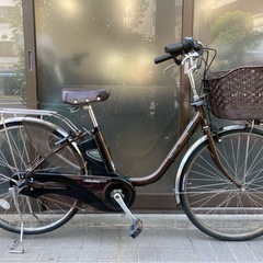 電動自転車 3503 パナソニック ビビDX 26インチ ブラウンの画像