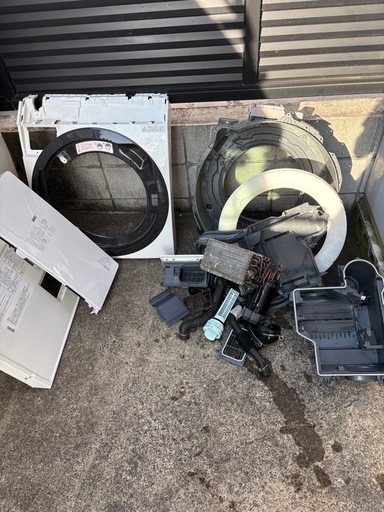 【取引中】※値下げしました【分解洗浄・消耗品交換済み】パナソニック　ドラム式洗濯機  NA-VX3700L 洗濯10kg 乾燥 6kg