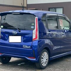 H29年式　ステラカスタム　カスタムF　純正ナビ・TV　バックカメラ　スマートアシスト　ドラレコの画像