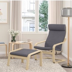 IKEA イス  ポエングの画像