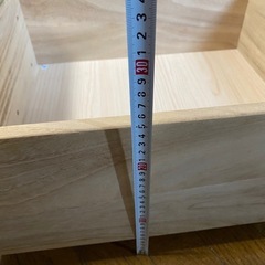 ベッド下収納ケース三個の画像