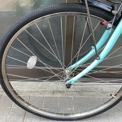 電動自転車 パナソニック エーガールズ 26インチ グリーンの画像