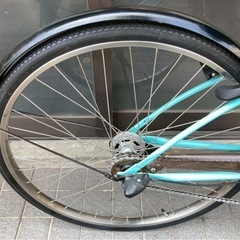 電動自転車 パナソニック エーガールズ 26インチ グリーンの画像