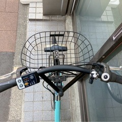 電動自転車 パナソニック エーガールズ 26インチ グリーンの画像